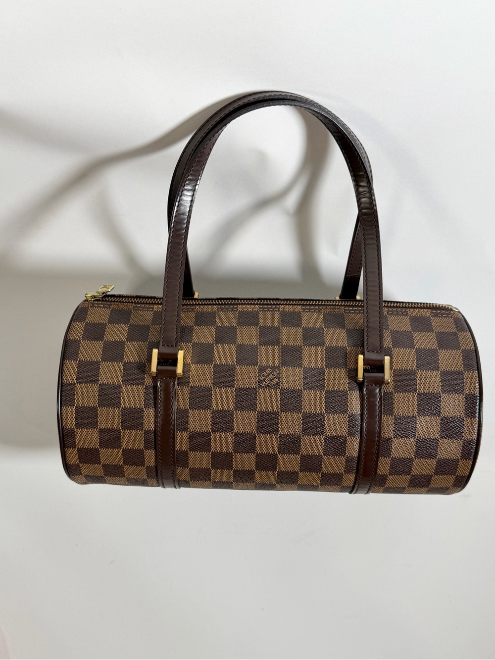Louis Vuitton Damier Ebene Papillon 30 Shoulder Bag